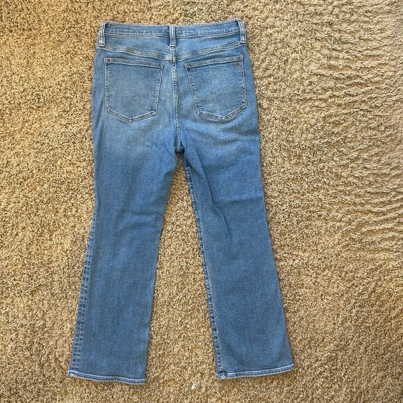 MADEWELL Cali Demi-Boot Jeans in Women's Size 29 Light Wash High Rise - Picture 3 of 7